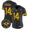 Women's Pittsburgh Steelers Throwback 1962 Vapor Limited Jersey - Est. 1933 Patch - All Stitched
