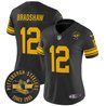 Women's Pittsburgh Steelers Throwback 1962 Vapor Limited Jersey - Est. 1933 Patch - All Stitched