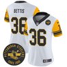 Women's Pittsburgh Steelers Throwback 1962 Vapor Limited Jersey - Est. 1933 Patch - All Stitched