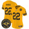 Women's Pittsburgh Steelers Throwback 1962 Vapor Limited Jersey - Est. 1933 Patch - All Stitched