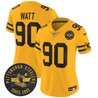 Women's Pittsburgh Steelers Throwback 1933 Patch Vapor Limited Jersey - All Stitched