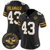 Women's Pittsburgh Steelers Throwback 1933 Patch Vapor Limited Jersey - All Stitched