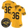 Women's Pittsburgh Steelers Throwback 1933 Patch Vapor Limited Jersey - All Stitched