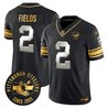 Men's Pittsburgh Steelers Throwback 1933 Patch Gold Vapor Limited Jersey - All Stitched