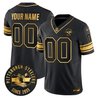 Pittsburgh Steelers Throwback 1933 Patch Gold Vapor Limited Custom Jersey - All Stitched