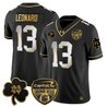 Men's Notre Dame Fighting Irish 2024 Orange Bowl Gold Patch Vapor Limited Jersey - All Stitched