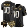 Men's Notre Dame Fighting Irish 2024 Orange Bowl Gold Patch Vapor Limited Jersey - All Stitched