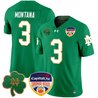 Men's Notre Dame Fighting Irish 2024 Orange Bowl Patch Vapor Limited Jersey - All Stitched