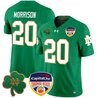 Men's Notre Dame Fighting Irish 2024 Orange Bowl Patch Vapor Limited Jersey - All Stitched