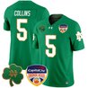 Men's Notre Dame Fighting Irish 2024 Orange Bowl Patch Vapor Limited Jersey - All Stitched