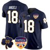 Men's Notre Dame Fighting Irish 2024 Orange Bowl Patch Vapor Limited Jersey - All Stitched
