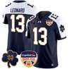 Men's Notre Dame Fighting Irish 2024 Orange Bowl Patch Vapor Limited Jersey - All Stitched