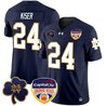 Men's Notre Dame Fighting Irish 2024 Orange Bowl Patch Vapor Limited Jersey - All Stitched