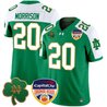 Men's Notre Dame Fighting Irish 2024 Orange Bowl Patch Vapor Limited Jersey - All Stitched