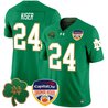 Men's Notre Dame Fighting Irish 2024 Orange Bowl Patch Vapor Limited Jersey - All Stitched