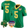 Men's Notre Dame Fighting Irish 2024 Orange Bowl Patch Vapor Limited Jersey - All Stitched