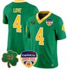 Men's Notre Dame Fighting Irish 2024 Orange Bowl Patch Vapor Limited Jersey - All Stitched