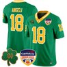 Men's Notre Dame Fighting Irish 2024 Orange Bowl Patch Vapor Limited Jersey - All Stitched