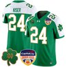 Men's Notre Dame Fighting Irish 2024 Orange Bowl Patch Vapor Limited Jersey - All Stitched