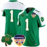 Men's Notre Dame Fighting Irish 2024 Orange Bowl Patch Vapor Limited Jersey - All Stitched