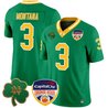 Men's Notre Dame Fighting Irish 2024 Orange Bowl Patch Vapor Limited Jersey - All Stitched