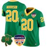 Men's Notre Dame Fighting Irish 2024 Orange Bowl Patch Vapor Limited Jersey - All Stitched