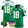 Men's Notre Dame Fighting Irish 2024 Orange Bowl Patch Vapor Limited Jersey - All Stitched
