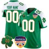 Notre Dame Fighting Irish 2024 Orange Bowl Patch Vapor Limited Custom Jersey - All Stitched