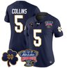 Women's Notre Dame Fighting Irish 2024 Sugar Bowl Patch Vapor Limited Jersey V2 - All Stitched