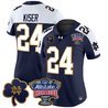 Women's Notre Dame Fighting Irish 2024 Sugar Bowl Patch Vapor Limited Jersey V2 - All Stitched