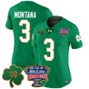 Women's Notre Dame Fighting Irish 2024 Sugar Bowl Patch Vapor Limited Jersey V2 - All Stitched