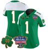Women's Notre Dame Fighting Irish 2024 Sugar Bowl Patch Vapor Limited Jersey V2 - All Stitched