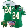 Women's Notre Dame Fighting Irish 2024 Sugar Bowl Patch Vapor Limited Jersey V2 - All Stitched