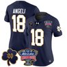 Women's Notre Dame Fighting Irish 2024 Sugar Bowl Patch Vapor Limited Jersey V2 - All Stitched