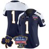 Women's Notre Dame Fighting Irish 2024 Sugar Bowl Patch Vapor Limited Jersey V2 - All Stitched