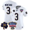 Women's Notre Dame Fighting Irish 2024 Sugar Bowl Patch Vapor Limited Jersey V2 - All Stitched