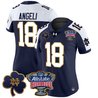 Women's Notre Dame Fighting Irish 2024 Sugar Bowl Patch Vapor Limited Jersey V2 - All Stitched