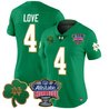 Women's Notre Dame Fighting Irish 2024 Sugar Bowl Patch Vapor Limited Jersey V2 - All Stitched