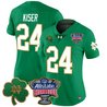 Women's Notre Dame Fighting Irish 2024 Sugar Bowl Patch Vapor Limited Jersey V2 - All Stitched