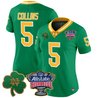 Women's Notre Dame Fighting Irish 2024 Sugar Bowl Patch Vapor Limited Jersey V2 - All Stitched