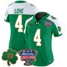 Women's Notre Dame Fighting Irish 2024 Sugar Bowl Patch Vapor Limited Jersey V2 - All Stitched