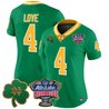 Women's Notre Dame Fighting Irish 2024 Sugar Bowl Patch Vapor Limited Jersey V2 - All Stitched