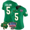 Women's Notre Dame Fighting Irish 2024 Sugar Bowl Patch Vapor Limited Jersey V2 - All Stitched