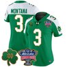 Women's Notre Dame Fighting Irish 2024 Sugar Bowl Patch Vapor Limited Jersey V2 - All Stitched