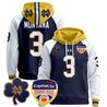 Men's Notre Dame Fighting Irish Orange Bowl Patch Pullover Hoodie - All Stitched