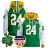Men's Notre Dame Fighting Irish Orange Bowl Patch Pullover Hoodie - All Stitched