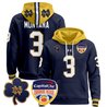 Men's Notre Dame Fighting Irish Orange Bowl Patch Pullover Hoodie - All Stitched
