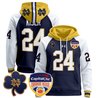 Men's Notre Dame Fighting Irish Orange Bowl Patch Pullover Hoodie - All Stitched