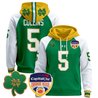 Men's Notre Dame Fighting Irish Orange Bowl Patch Pullover Hoodie - All Stitched