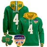 Men's Notre Dame Fighting Irish Orange Bowl Patch Pullover Hoodie - All Stitched